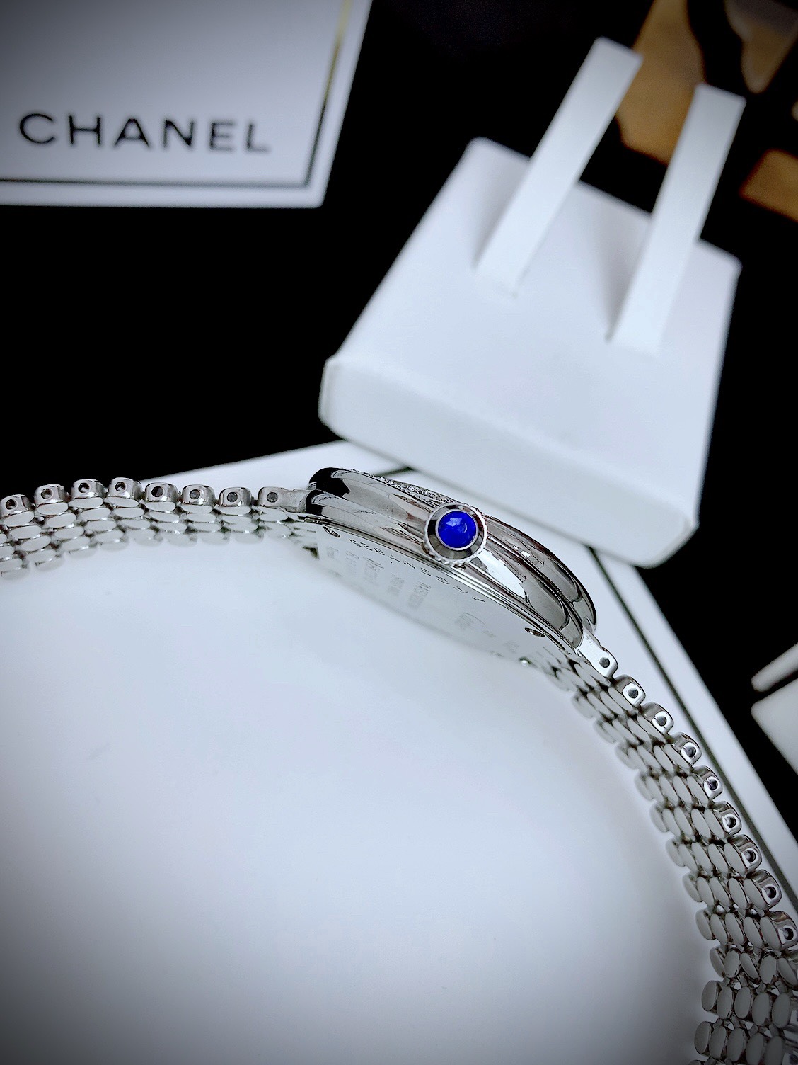 Đồng hồ Cartier Trinity nữ dây kim loại Fake cao cấp 35mm (6) Đồng hồ Cartier Trinity nữ dây kim loại Fake cao cấp 35mm