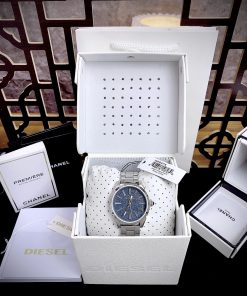 Đồng hồ Diesel End-Of-Season Nuki Analog nam mặt màu xanh DZ5475 Like Auth 38mm