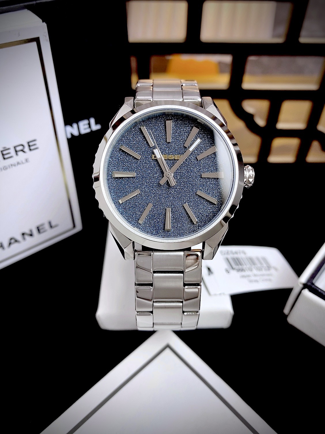 Đồng hồ Diesel End-Of-Season Nuki Analog nam mặt màu xanh DZ5475 Like Auth 38mm (5) Đồng hồ Diesel End-Of-Season Nuki Analog nam mặt màu xanh DZ5475 Like Auth 38mm