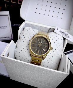 Đồng hồ Diesel Nuki nam màu vàng Gold DZ5474 Like Auth 38mm