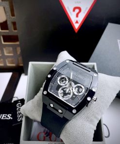 Đồng hồ Guess nam dây cao su GW0203G3 Like Auth 43mm