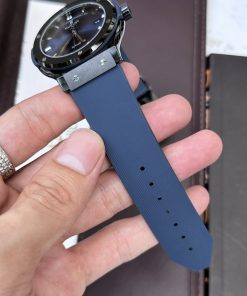 Đồng hồ Hublot chế tác Classic Fusion Ceramic màu xanh nhà máy JJZ (1)