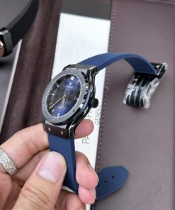 Đồng hồ Hublot chế tác Classic Fusion Ceramic màu xanh nhà máy JJZ (1)