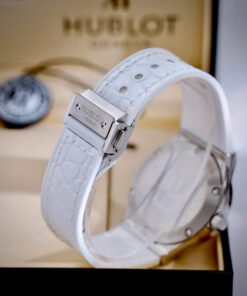 Đồng hồ Hublot nữ màu trắng Bigbang Lady nổi bật cá tính máy Pin 33mm (6)