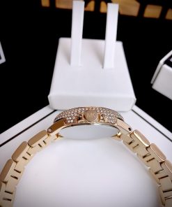 Đồng hồ MICHAEL KORS Camille Analog White Dial nữ đính đá Mk4700 Like auth 33mm