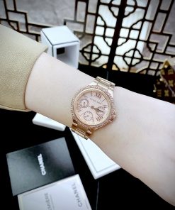 Đồng hồ Michael Kors Mini-Camille Multifunction nữ dây kim loại Mk7273 Like auth 33mm