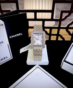 Đồng hồ Michael Kors Mini Emery Tri-Tone nữ dây kim loại Mk4744 Like auth 27x34mm