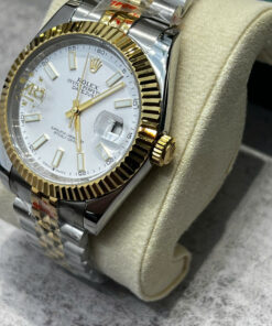 Đồng hồ Rolex DateJust nam demi cọc dạ quang máy cơ automatic bản super fake 41mm - DWatch