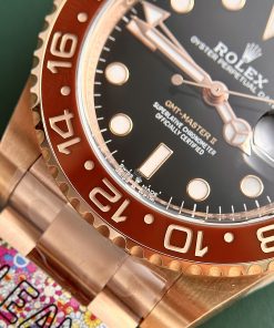 Đồng hồ Rolex Rep 11 GMT-Master II Root Beer cao cấp Clean Factory (9)