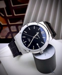 Đồng hồ Salavatore Ferragamo F-80 nam dây da Fake cao cấp 40mm