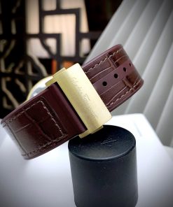 Đồng hồ Salavatore Ferragamo F-80 nam màu Vàng Gold Fake cao cấp 40mm