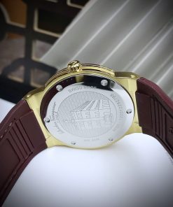 Đồng hồ Salavatore Ferragamo F-80 nam màu Vàng Gold Fake cao cấp 40mm