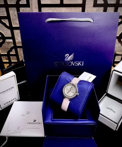 Đồng hồ Swarovski Lovely Crystals 5261493 nữ dây da Like auth 31mm