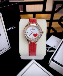 Đồng hồ Swarovski Lovely Crystals 5297584 nữ mặt trắng Like auth 31mm