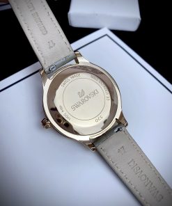 Đồng hồ Swarovski Octea Lux Moon nữ dây da Like Auth 38mm