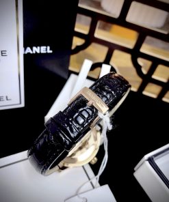 Đồng hồ Swarovski Octea Lux Moon nữ mặt đen Like Auth 38mm