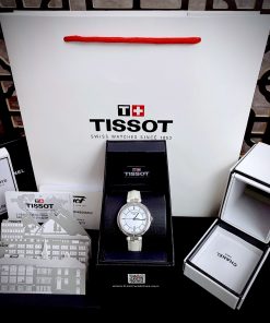 Đồng hồ Tissot Flamingo nữ mặt trắng Fake giá rẻ 29mm
