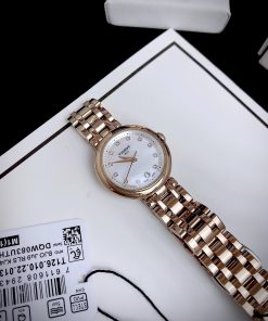 Đồng hồ Tissot Mini T-Classic nữ Rose Gold Super Fake 26mm