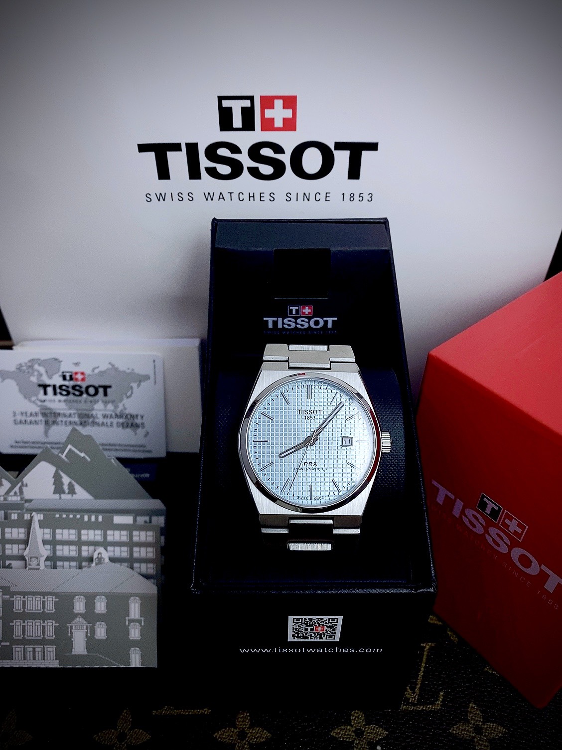 Đồng hồ Tissot Prx T137.410.11.041.00 nam mặt xanh Ice Super Fake 40mm (2) Đồng hồ Tissot Prx T137.410.11.041.00 nam mặt xanh Ice Super Fake 40mm