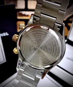 Đồng hồ Versace Chrono Classic VEV700419 dây kim loại nam tính lịch lãm Like auth 44mm