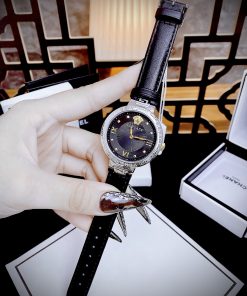 Đồng hồ Versace Greca Strap nữ dây da Like Auth 36mm