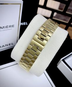 Đồng hồ Versace Ladies IDYA nữ màu Vàng Gold Like auth 35mm