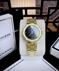 Đồng hồ Versace Ladies IDYA nữ màu Vàng Gold Like auth 35mm