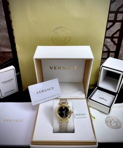 Đồng hồ Versace Revive nữ dây da 3 màu Like Auth 35mm