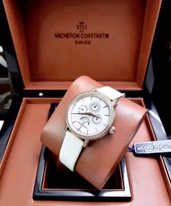 Đồng hồ nữ Vacheron Constantin Traditionnelle 2 màu dây Like auth 36.5mm