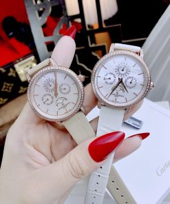 Đồng hồ nữ Vacheron Constantin Traditionnelle 2 màu dây Like auth 36.5mm