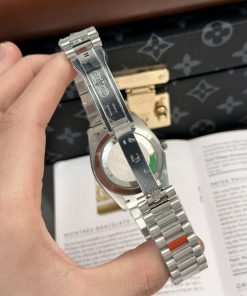 Đồng Hồ Rolex Rep 1 1 Mặt Xanh Băng Nhà Máy GS Tinh Chỉnh 160 Gram 40mm (1)