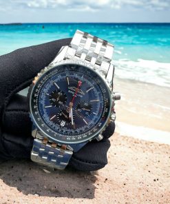 Đồng hồ Breitling nam dây kim loại Fake giá rẻ 45mm