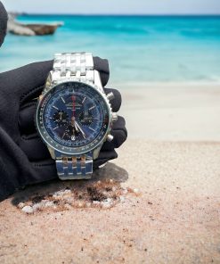 Đồng hồ Breitling nam dây kim loại Fake giá rẻ 45mm