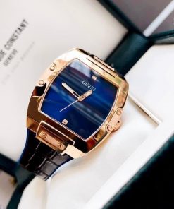 Đồng hồ Gess GW0386G3 nam dây da nâu Like Auth 43x51mm