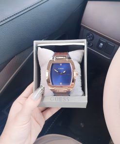 Đồng hồ Gess GW0386G3 nam dây da nâu Like Auth 43x51mm