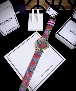 Đồng hồ Gucci G-Timeless nữ hoạ tiết hình quả dâu Like Auth 38mm