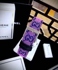 Đồng hồ Gucci G-Timeless nữ mặt màu tím Like Auth 38mm