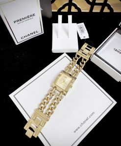 Đồng hồ Guess Montre nữ màu vàng Gold GW0294L2 Like Auth 28x36mm