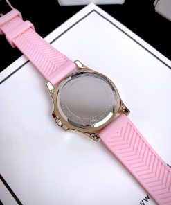 Đồng hồ Michael Kors Mini Pilot Pave Mk7375 nữ màu hồng Like Auth 36mm