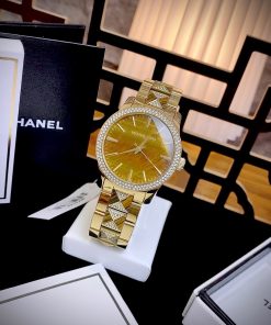 Đồng hồ Michael Kors Runway Three-Hand Gold nữ Mk7389 Like Auth 38mm