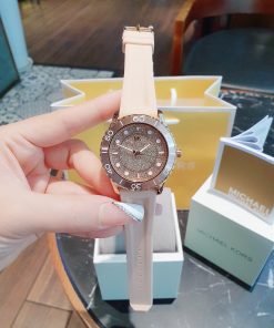 Đồng hồ Michael Kors Runway nữ dây cao su Mk6854 Like Auth 40mm