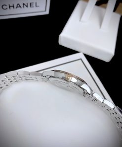 Đồng hồ Omega Deville nữ 3 màu mặt dây kim loại Fake giá rẻ 27.5cm