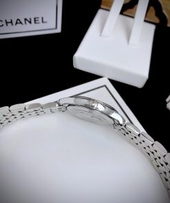 Đồng hồ Omega Deville nữ 3 màu mặt dây kim loại Fake giá rẻ 27.5cm