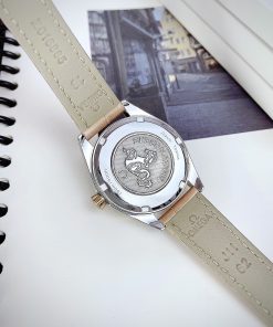 Đồng hồ Omega Seamaster Aqua Terra nữ màu vàng Super Fake 34mm