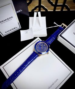 Đồng hồ Swarovski Octea Lux Moon nữ màu xanh Like Auth 38mm