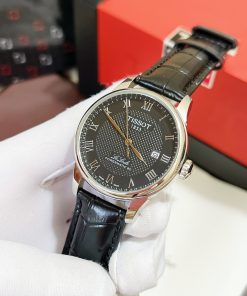 Đồng hồ Tissot 1853 nam mặt đen Fake giá rẻ 39mm