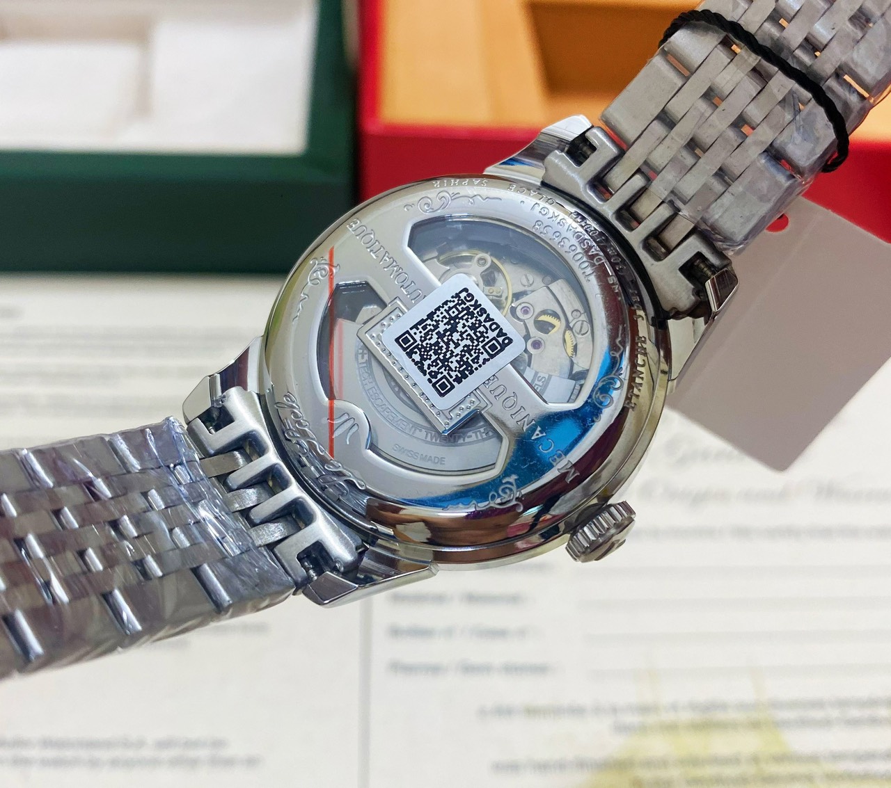 Đồng hồ Tissot 1853 nam máy cơ Nhật Fake giá rẻ 39mm (3) Đồng hồ Tissot 1853 nam máy cơ Nhật Fake giá rẻ 39mm