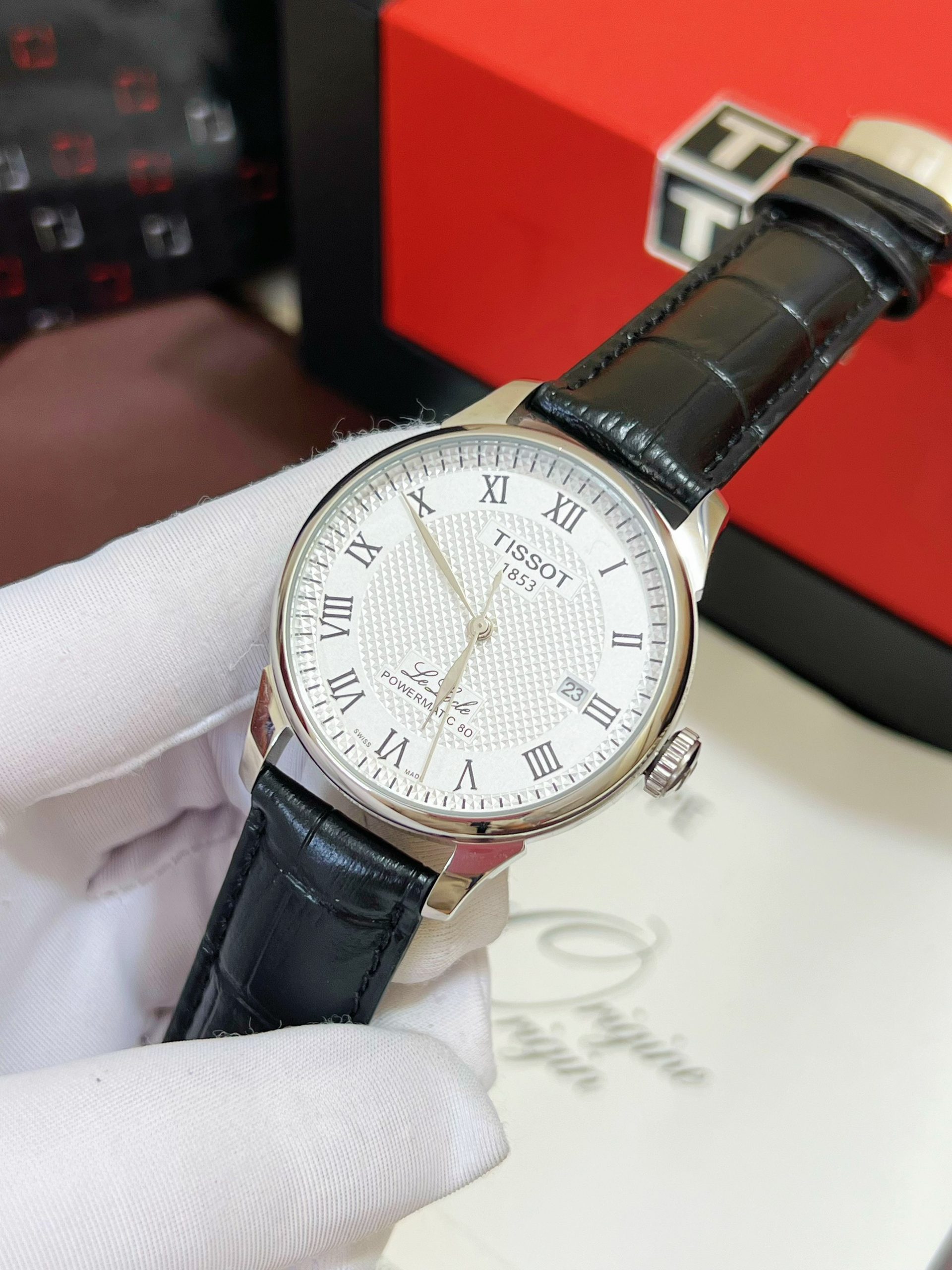 Đồng hồ Tissot 1853 nam máy cơ Nhật Fake giá rẻ 39mm (5) Đồng hồ Tissot 1853 nam máy cơ Nhật Fake giá rẻ 39mm