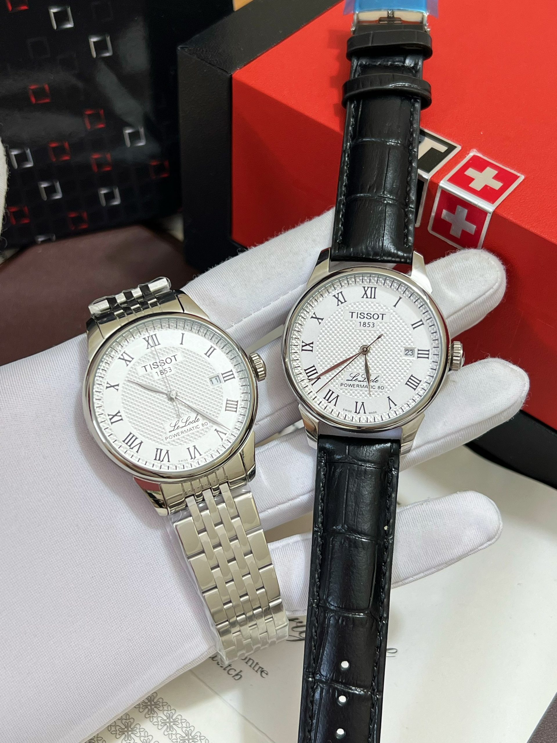 Đồng hồ Tissot 1853 nam máy cơ Nhật Fake giá rẻ 39mm (6) Đồng hồ Tissot 1853 nam máy cơ Nhật Fake giá rẻ 39mm