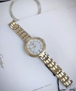 Đồng hồ Tissot Carson Premium nữ màu Vàng Gold Fake giá rẻ 30mm